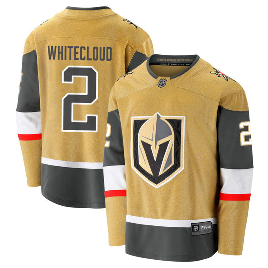 Zach Whitecloud  Vegas Golden Knights Fanatics Branded Home Breakaway Jersey -