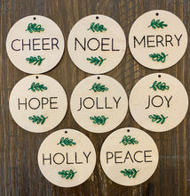Load image into Gallery viewer, Embroidered Holiday Ornaments
