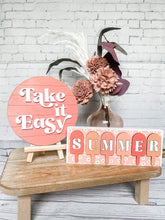 Load image into Gallery viewer, Boho Summer Popsicle Mini Block
