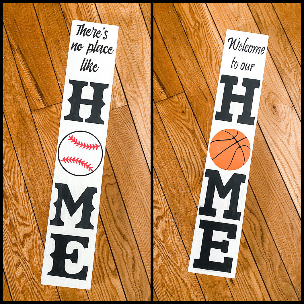 Double-Sided Sports Sign