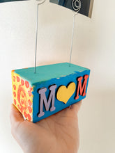 Load image into Gallery viewer, DIY “Mom” Double Photo Stand
