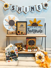 Load image into Gallery viewer, Sunflower Wood Sign
