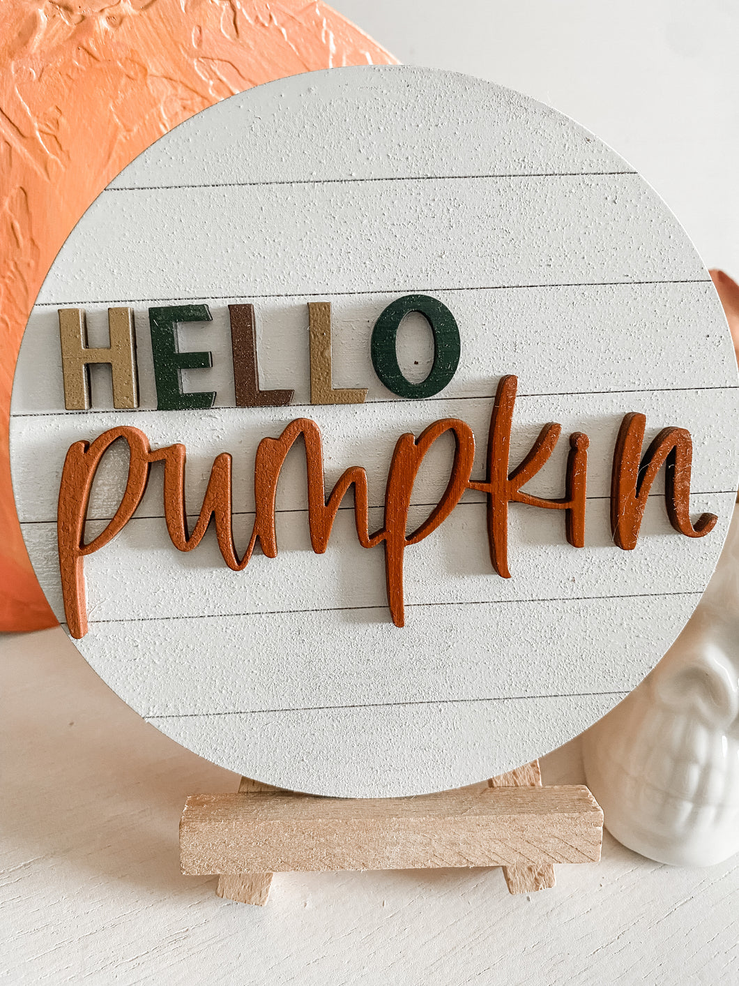 Hello Pumpkin nterchangeable Frame