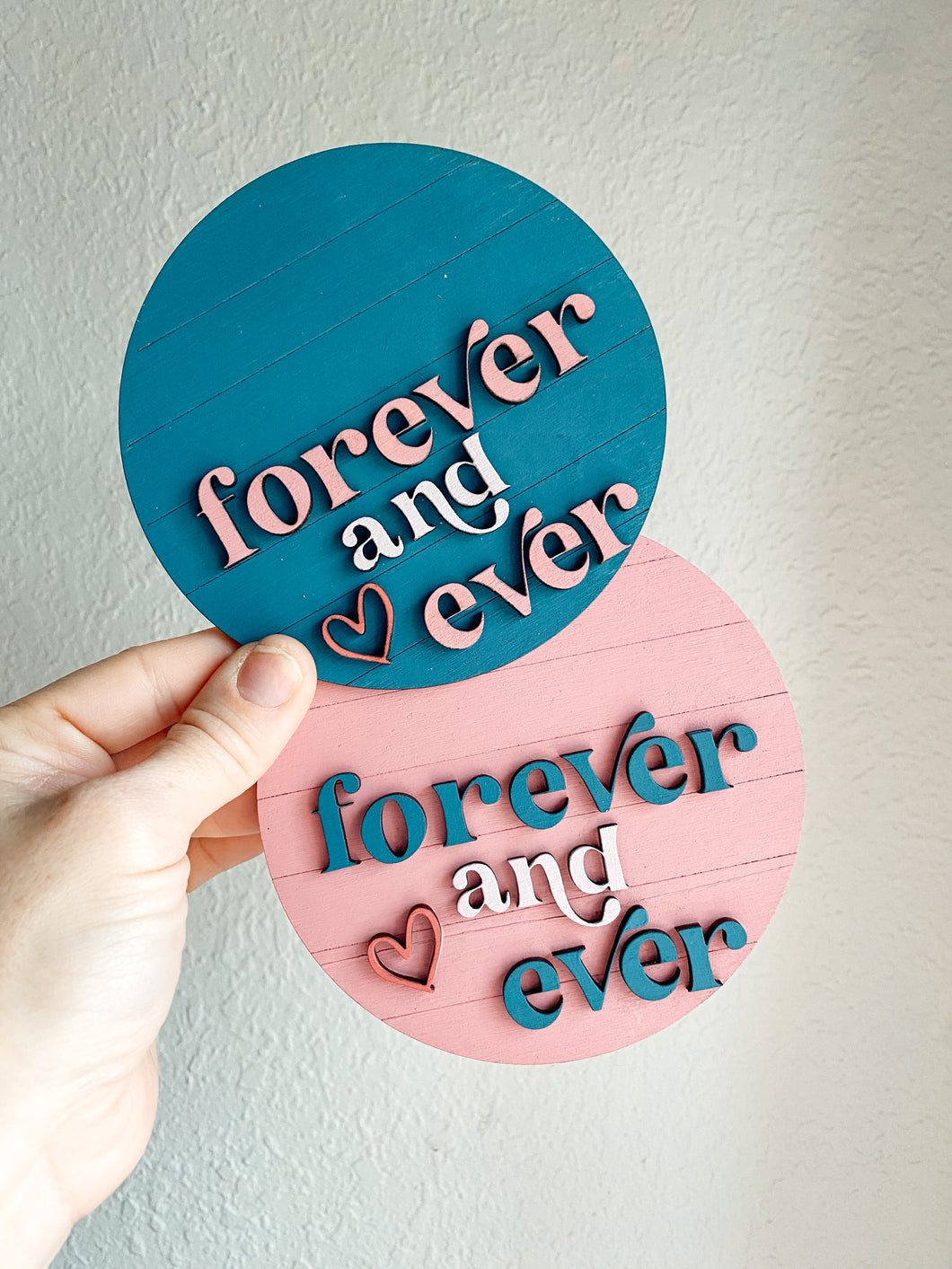 Forever and Ever Circle Piece