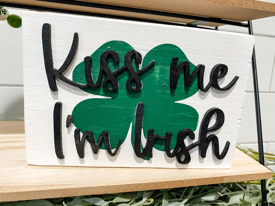 Kiss Me I’m Irish Block