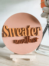 Load image into Gallery viewer, Sweater Weather Interchangeable Frame
