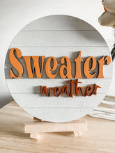 Load image into Gallery viewer, Sweater Weather Interchangeable Frame

