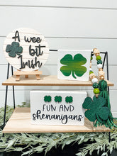 Load image into Gallery viewer, Ombré Shamrock Block
