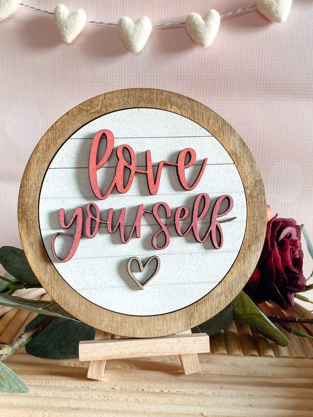 Love Yourself Interchangeable Frame