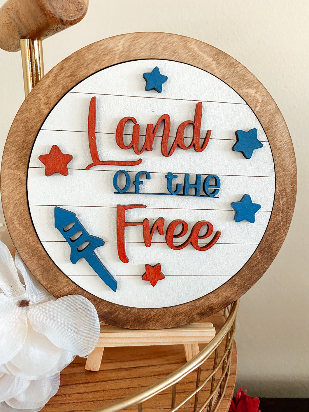 Land of the Free Interchangeable Frame