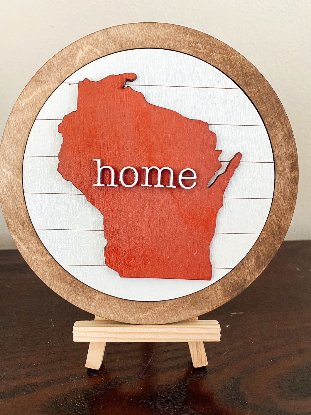 Customizable State Home Interchangeable Frame