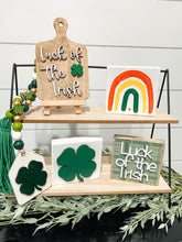 Load image into Gallery viewer, Luck of the Irish Mini Board Decor
