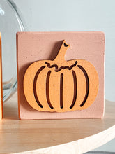 Load image into Gallery viewer, Mini Pumpkin Wood Block
