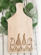 Load image into Gallery viewer, Fall Gnomes Engraved Decorative Board
