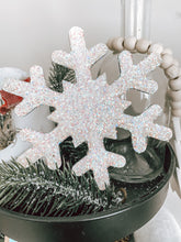 Load image into Gallery viewer, Glitter Snowflakes

