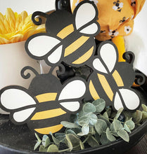 Load image into Gallery viewer, Three Bees Laser Cut Decor
